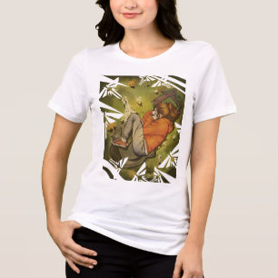Ellie Having a Nap Tri-Blend Shirt