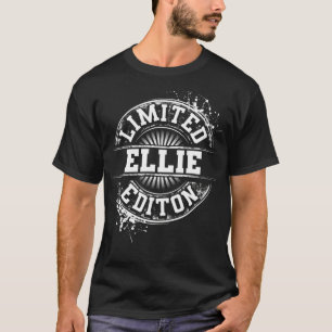 ELLIE Limited Edition Funny Personalised Name Gift T-Shirt