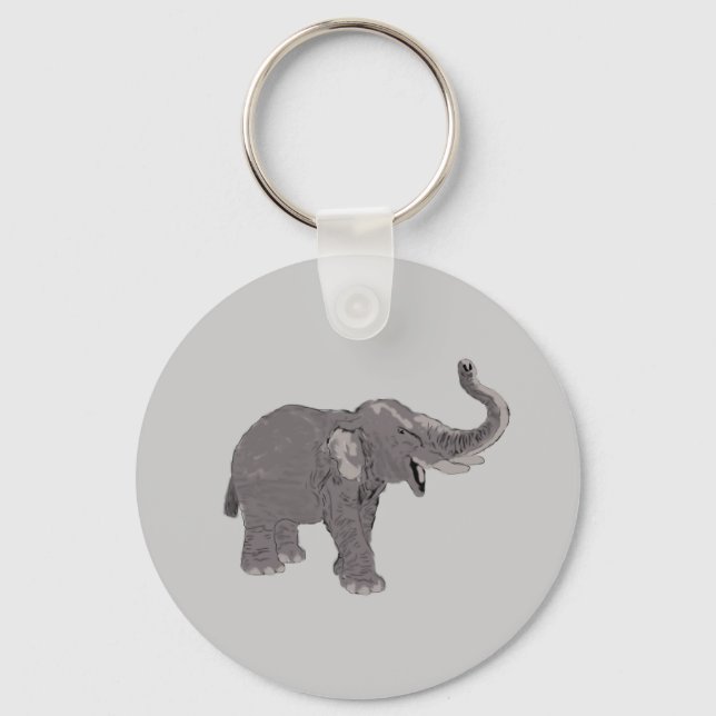 Ellie the Elephant Key Ring (Front)