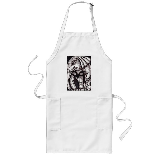 Ellie the Elephant Long Apron (Front)