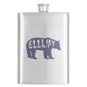 Ellijay Georgia Bear Hip Flask