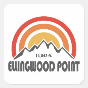 Ellingwood Point Square Sticker