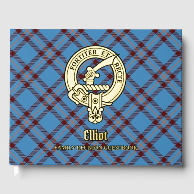 Elliot Family Reunion Guest Book (Front)