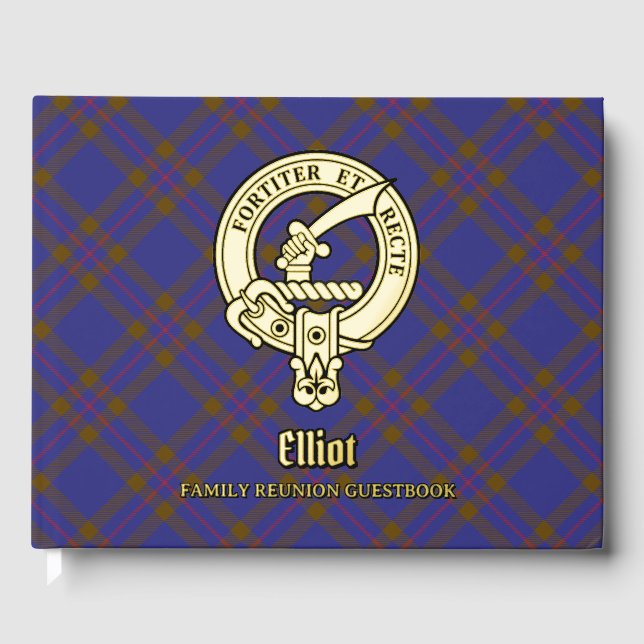 Elliot Family Reunion Guest Book (Front)