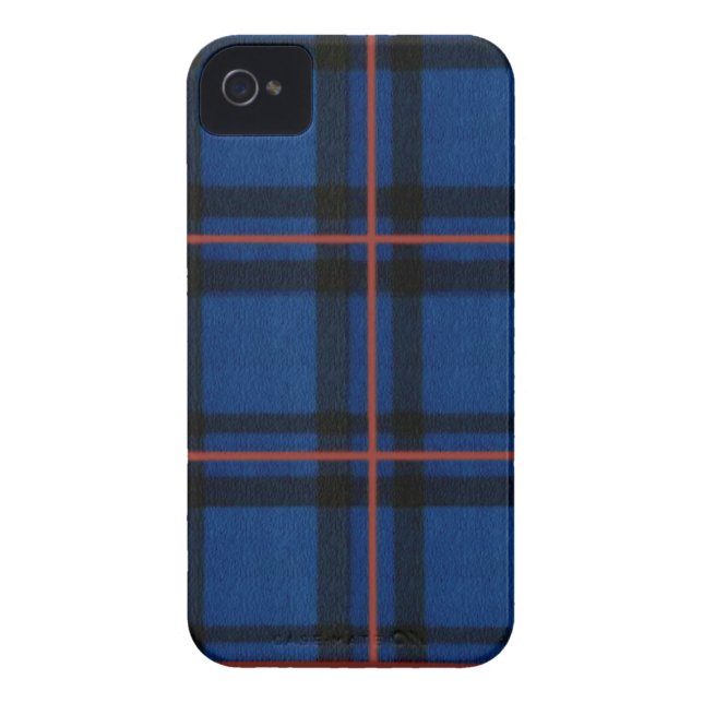 Elliot Tartan Plaid iPhone Cases and Covers (Back)