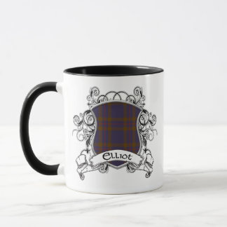 Elliot Tartan Shield Mug