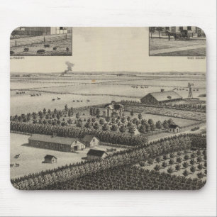 Elliott Residence and Farm, Rice County, Kansas Mouse Pad
