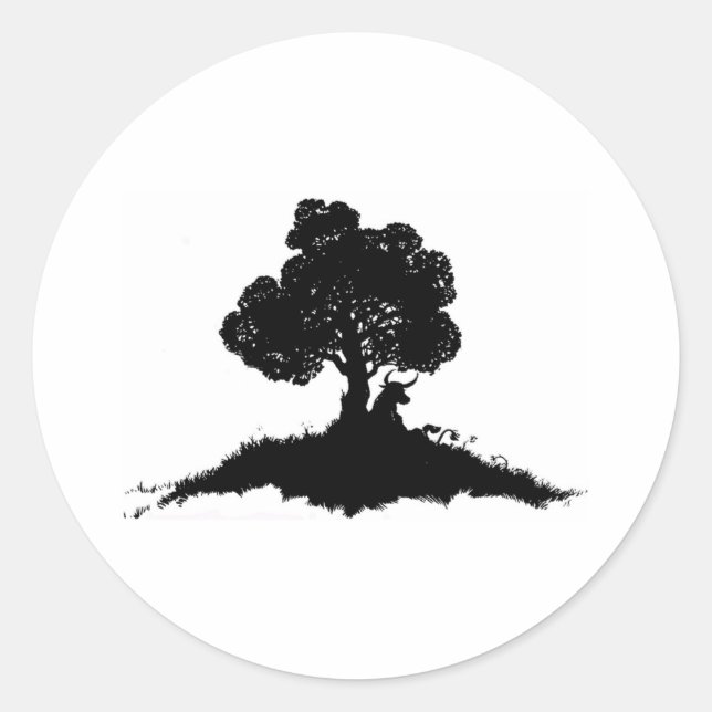 Elliott Smith Tattoo Classic Round Sticker (Front)