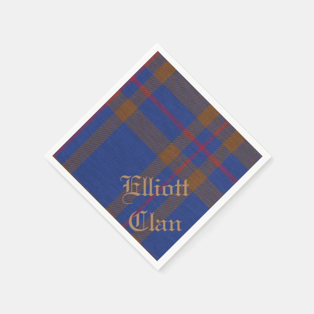 ELLIOTT TARTAN TABLE NAPKIN (Corner)