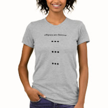 Ellipses Are Forever Shirt