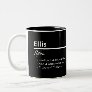 Ellis Boy Name Definition Personalized Mug