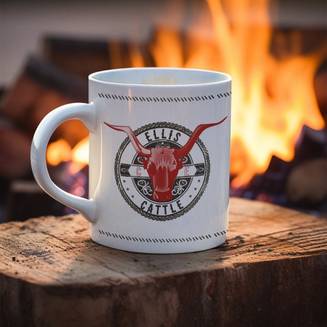 Ellis Cattle Personalized Logo Coffee Mug (Creator Uploaded)