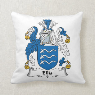 Ellis Family Crest Cushion