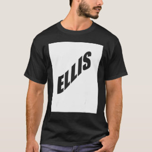 Ellis Family Reunion Last Name Team  Custom T-Shirt