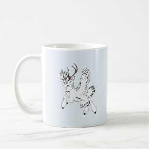 Ellis Fantasy Reindeer Untamed Unapologetic Coffee Mug