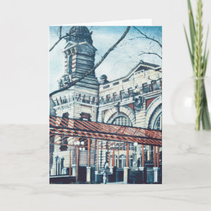 Ellis Island Greeting Card