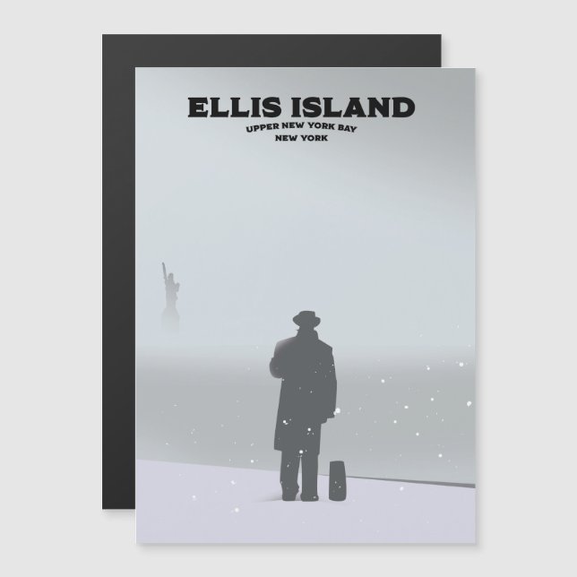 Ellis Island New York NYC (Front/Back)