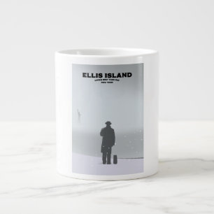 Ellis Island New York NYC Large Coffee Mug