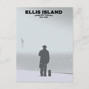 Ellis Island New York NYC Postcard