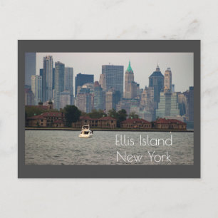Ellis Island New York Postcard