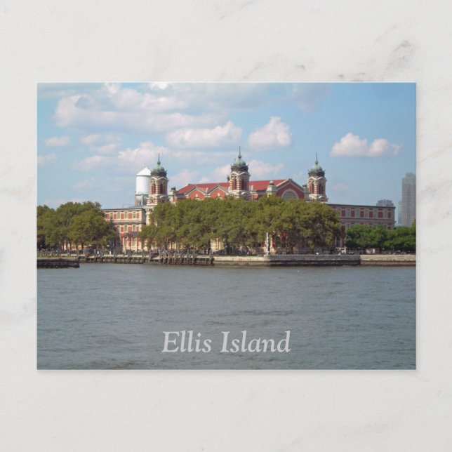 Ellis Island Postcard (Front)