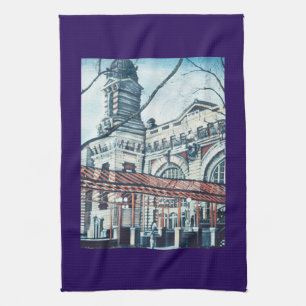 Ellis Island Tea Towel