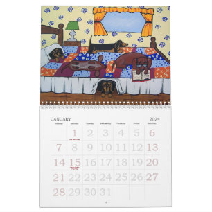 Ellison Art Calander 2024 Calendar