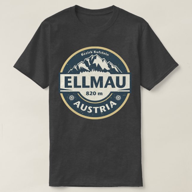 Ellmau Austria T-Shirt (Design Front)