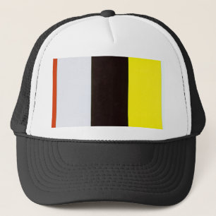 Ellsworth Kelly Yellow White and Black Trucker Hat