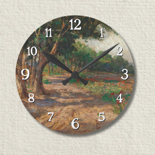 Elm-lined Promenade in Euxinograd Round Clock
