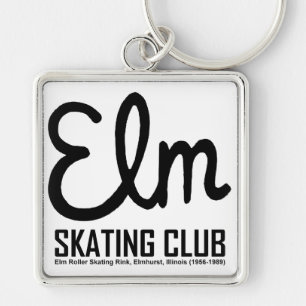Elm Skating Club, Elmhurst, Illinois Key Ring