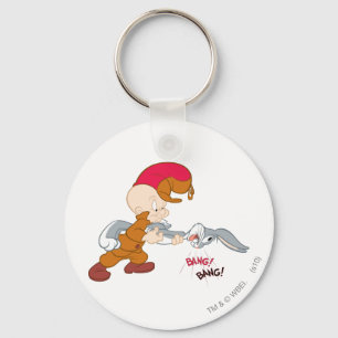 ELMER FUDD™ and BUGS BUNNY™ Key Ring