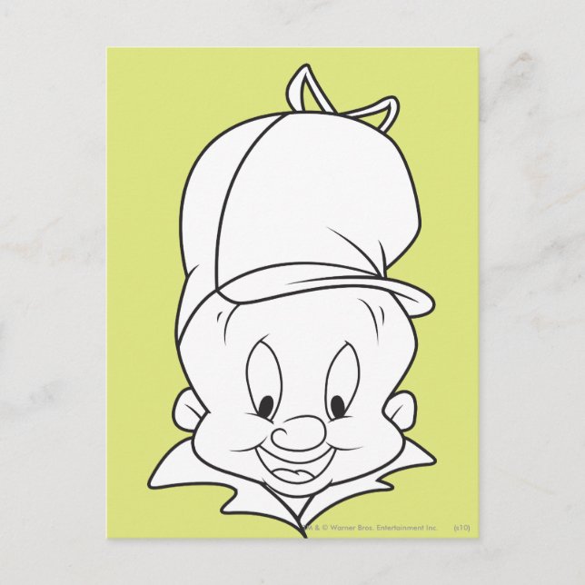 ELMER FUDD™ Head Shot Postcard (Front)