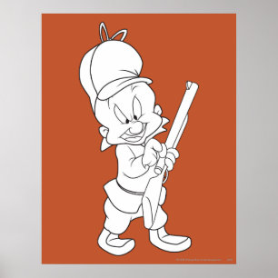 ELMER FUDD™ Hunting Poster
