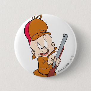 ELMER FUDD™ Ready to Hunt 6 Cm Round Badge