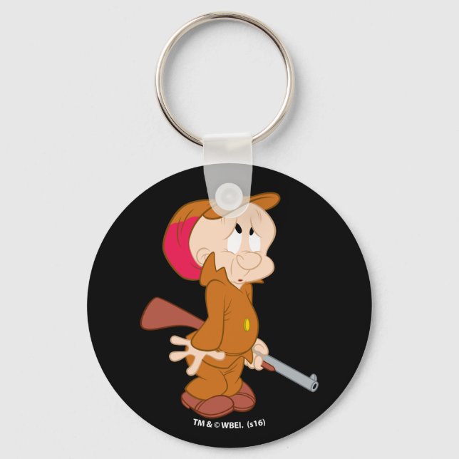 ELMER FUDD™ | Scared Pose Key Ring (Front)