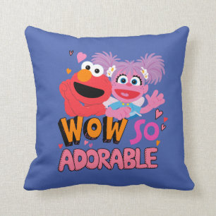 Elmo & Abby Wow So Adorable Cushion