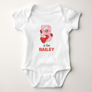 Elmo Alphabet B Bubbles Baby Bodysuit