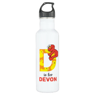 Elmo Alphabet   D Duck 710 Ml Water Bottle