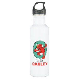 Elmo Alphabet   O Teal 710 Ml Water Bottle