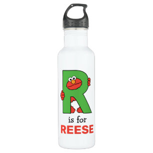 Elmo Alphabet   R Green 710 Ml Water Bottle