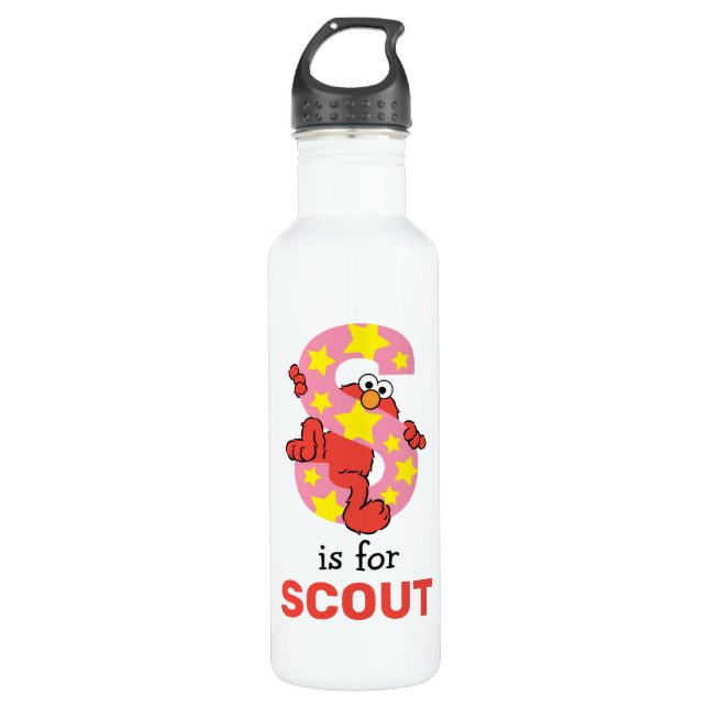 Elmo Alphabet | S Star 710 Ml Water Bottle (Front)