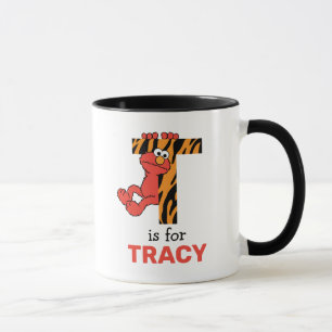 Elmo Alphabet   T Tiger Mug