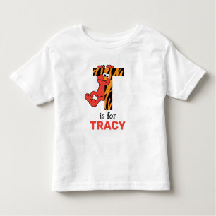 Elmo Alphabet T Tiger Toddler T-Shirt