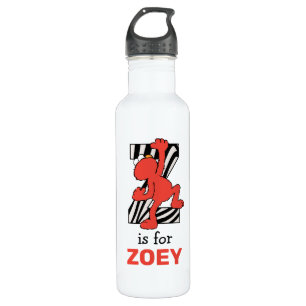 Elmo Alphabet   Z Zebra 710 Ml Water Bottle