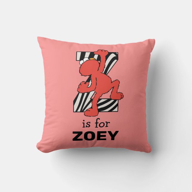 Elmo Alphabet | Z Zebra Cushion (Front)