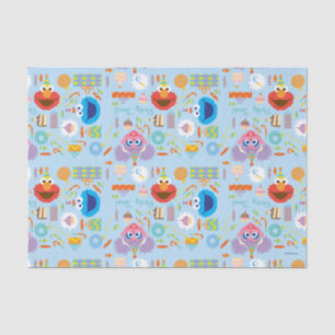 Elmo and Abby Birthday Tissue Paper