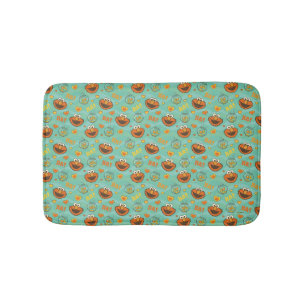 Elmo and Goldfish Pattern Bath Mat