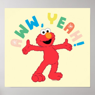 Elmo Aww, Yeah! Poster