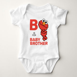Elmo   B is for Baby Brother Bodysuit